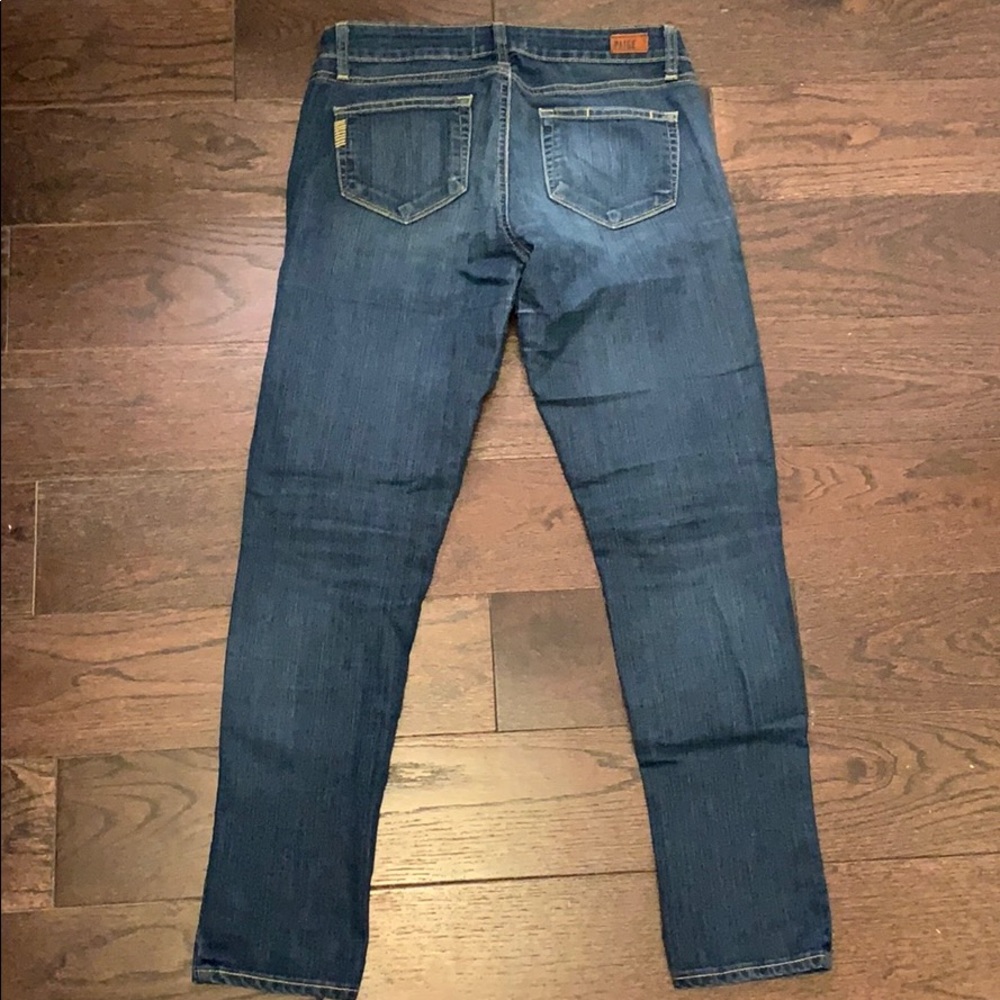 Paige Peg Ankle Skinny Jeans size 26 - Picture 3 of 4